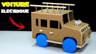 Comment Faire Une Voiture Électrique  DIY [upl. by Sirrep]