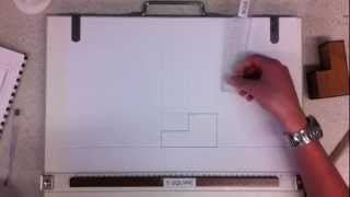 Orthographic Drawing lesson 1 [upl. by Nosreh]