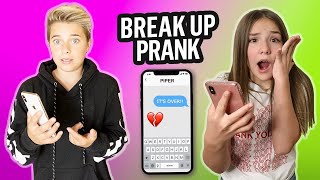 Break Up Prank On Girlfriend She Cried 😢💔  Gavin Magnus ft Piper Rockelle [upl. by Wehhtam]