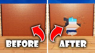 NEW Destructible Walls in Fortnite Creative [upl. by Aneleiram793]