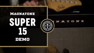 Magnatone Super 15 Demo  Midwood Guitar Studio [upl. by Hugh]