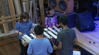 Kid Engineer DIY Xylophone  Design Squad [upl. by Inal300]