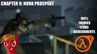 HalfLife 2 100 Walkthrough Chapter 9 Nova Prospekt [upl. by Steffen]