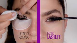 Efecto lifting de pestañas profesional sin complicaciones con Lash Lift de Maybelline New York [upl. by Mccormick]