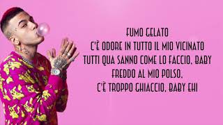 Sfera Ebbasta  Happy Birthday Lyrics Video [upl. by Lachman311]