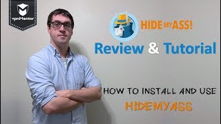 HideMyAss HMA VPN Review amp Tutorial for Windows [upl. by Adalia16]