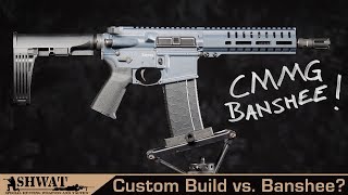 CMMG Banshee AR Pistol in 300 Blackout vs Custom Build [upl. by Avilys460]