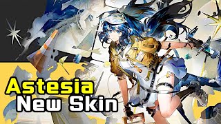 Astesia New Skin  Arknights明日方舟 アステシアの新しいコーデ [upl. by Noraa]