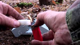 Esbit Pocket Survival Stove Review  Compact Lightweight Solid Fuel Tablet Cooker [upl. by Aenitsirhc157]