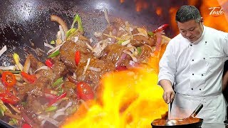 Simple Beef Stir Fry Recipe That Is Awesome • Taste Show [upl. by Aztilem]