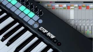 Novation  Launchkey Controlling Ableton Live [upl. by Dniren]