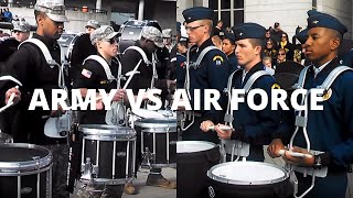 Drumline Battle  Army vs Air Force Who Won [upl. by Harrat]