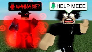 EXPLOIT Trolling In Roblox VOICE CHAT [upl. by Ansilma297]