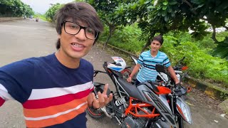 Gifted New Bike To Sahil 😍 [upl. by Eardnaed432]