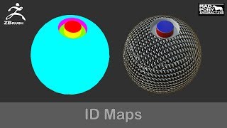 Zbrush and Substance Painter  ID Maps In Depth Version [upl. by Ronna]