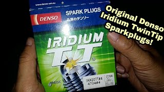 Original Denso Iridium Spark plugs  Denso Iridium TT [upl. by Most]