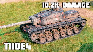 T110E4 WoT – 5Kills 102K Damage [upl. by Tower]