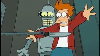 Fry Meets Bender In A Suicide Booth [upl. by Ris]