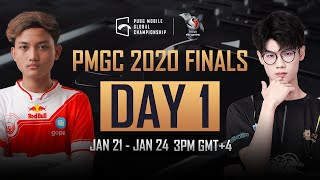 EN PMGC Finals Day 1  Qualcomm  PUBG MOBILE Global Championship 2020 [upl. by Lanod659]