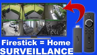 Turn Your Firestick Into A Home Surveillance System  Add your IP cameras to Your Firestick For Free [upl. by Rick686]