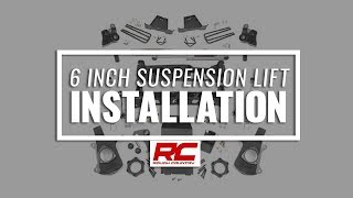 Installing Rough Country 6 inch Suspension Lift Kit [upl. by Mungo233]