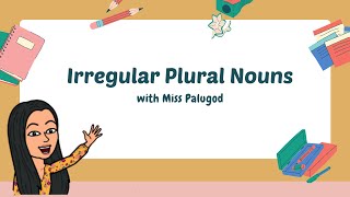 Irregular Plural Nouns [upl. by Attaynik182]