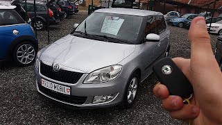 Skoda Fabia 12 TSI Engine Sound And Visual Review [upl. by Dallon182]