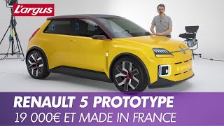 Renault 5 Electric 2023 La recette dune électrique à 19 000 € [upl. by Mavis925]