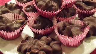 Chocolate Nut clusters  Easy No Fail Recipe  The Hillbilly Kitchen [upl. by Basile117]