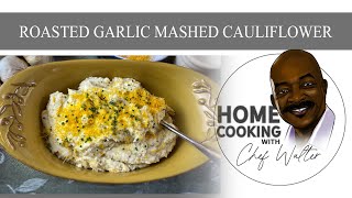 Roasted Garlic Mashed Cauliflower [upl. by Jere]