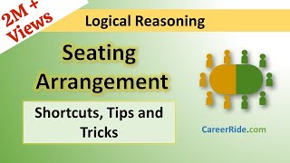 Seating Arrangement  Tricks amp Shortcuts for Placement tests Job Interviews amp Exams [upl. by Akkire19]