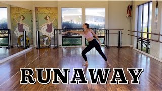 Beginning Lyrical Dance Tutorial  Runaway by Aurora [upl. by Ahsekyt]