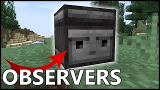 How To Use OBSERVERS In Minecraft [upl. by Bruis]