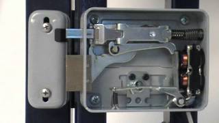 How an electric lock for pedestrian accesses works [upl. by Pascale]