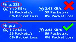 HOW TO FIX FORTNITE LAG amp HIGH PING FORTNITE BEST INTERNET SETTINGS FORTNITE LAG FIX PS4XBOXPC [upl. by Airdnaed992]