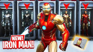 NEW IRON MAN UPDATE in FORTNITE Mythic Weapons [upl. by Tuppeny501]