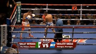 Juan Francisco quotGalloquot Estrada vs Roman quotChocolatitoquot Gonzalez Completa HD Tv Azteca [upl. by Audry]