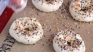 Easy Bagel Recipe [upl. by Jestude]