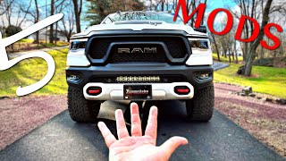 2019 RAM 5 MODS I CANquotT LIVE WITHOUT [upl. by Onitselec]