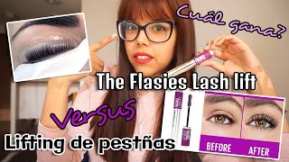 THE FALSIES LASH LIFT maybelline VERSUS UN LIFTING DE PESTÑAS  giatosetti✨ [upl. by Ttezzil]