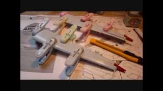 172 Fokker F27 Friendship by AIRFIX Part 1 [upl. by Tallie]