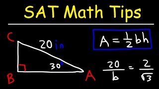 SAT Math Tips Tricks and Strategies [upl. by Montgomery]