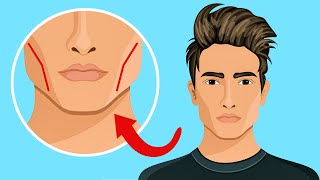 How to Get a Chiseled Jawline For Men [upl. by Trofmoc557]