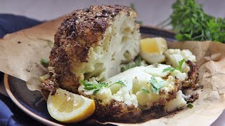 Roasting A Whole Head of Cauliflower [upl. by Munroe]