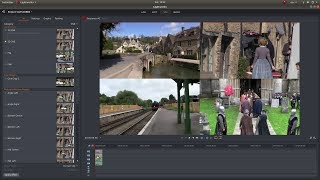 Lightworks Create Split Screen Video Clips A Video Editing Tutorial [upl. by Leitman]