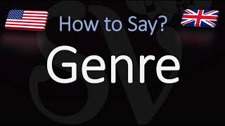 How to Pronounce Genre CORRECTLY [upl. by Nnilsia]