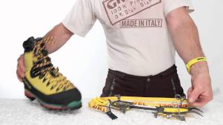 Grivels CrampOMatic crampons binding system [upl. by Dazhehs]