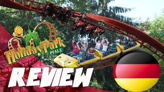 Review Freizeitpark Plopsa Holiday Park Hassloch Germany Deutsch [upl. by Mcripley]