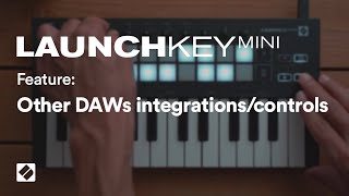 Other DAWs  Launchkey Mini  Novation [upl. by Brigida532]