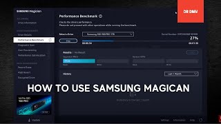 How To Use Samsung Magician [upl. by Yerd]